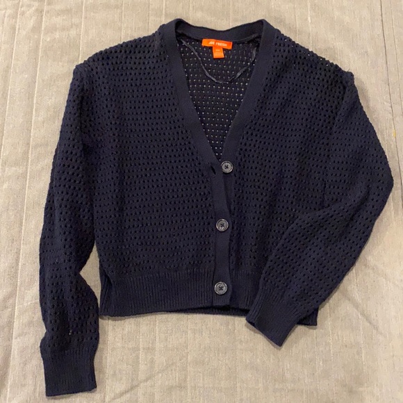 Navy Cardigan - Picture 1 of 4